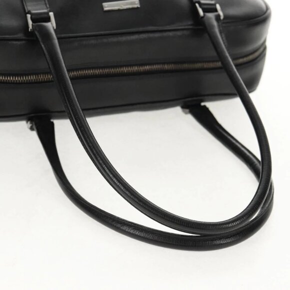 GUCCI Shoulder Bag Leather Black Silver 002 1115 Auth 146591V - Picture 8 of 16